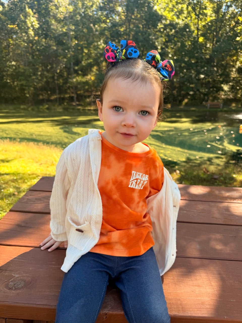 Halloween Bow | Radioactive