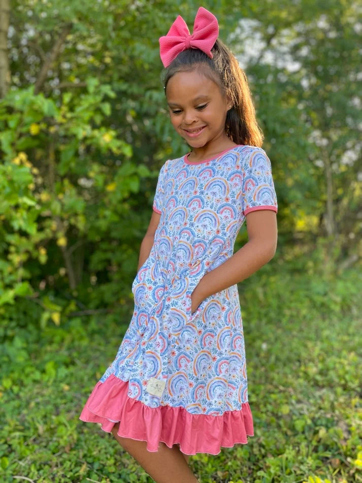 Ruffle Twirl Dress | Vintage Rainbows