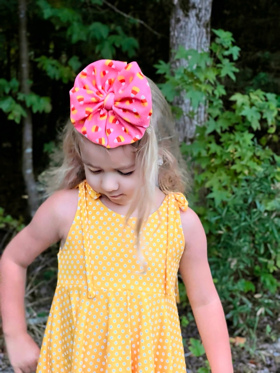 Halloween Bow | Candy Corn Queen
