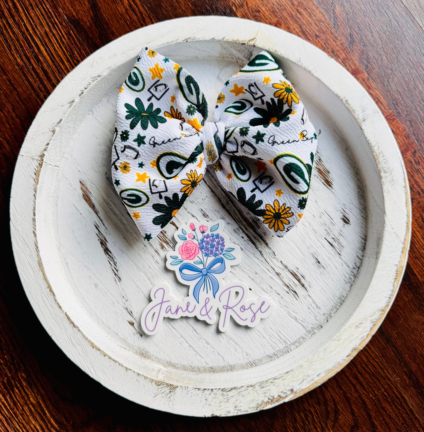 Football Bow | Green Bay