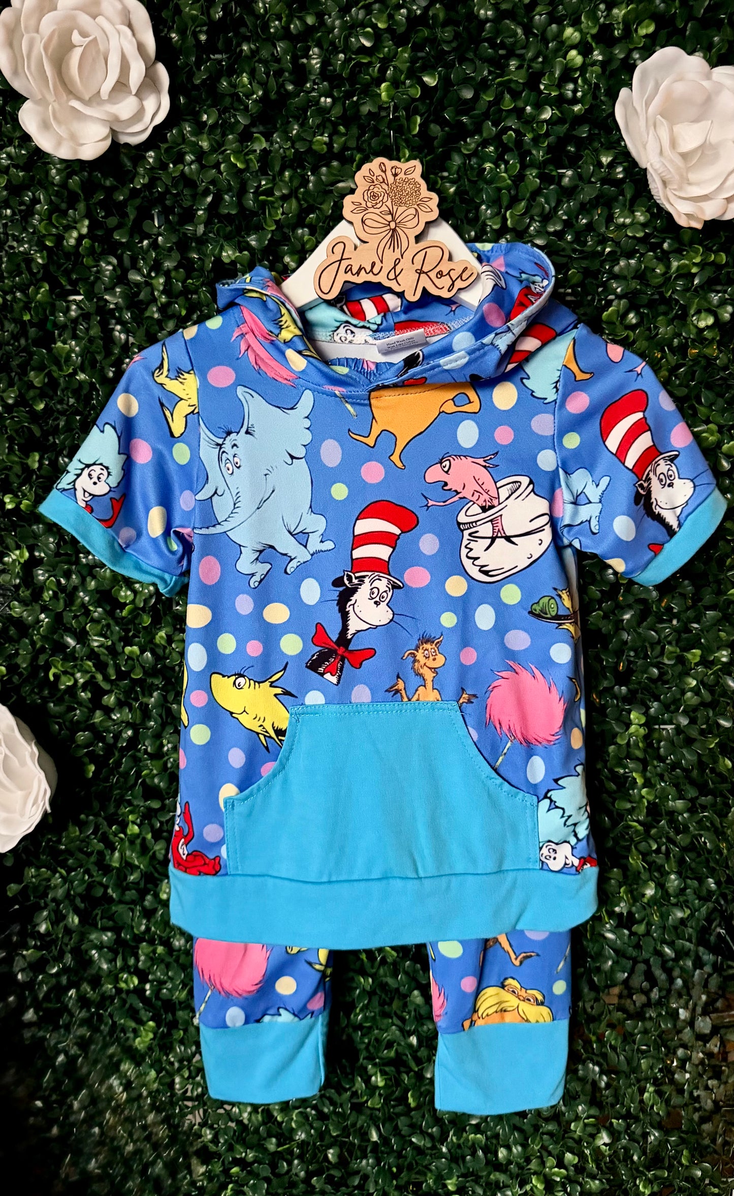 Short Sleeve Hoodie Set | Places You’ll Go