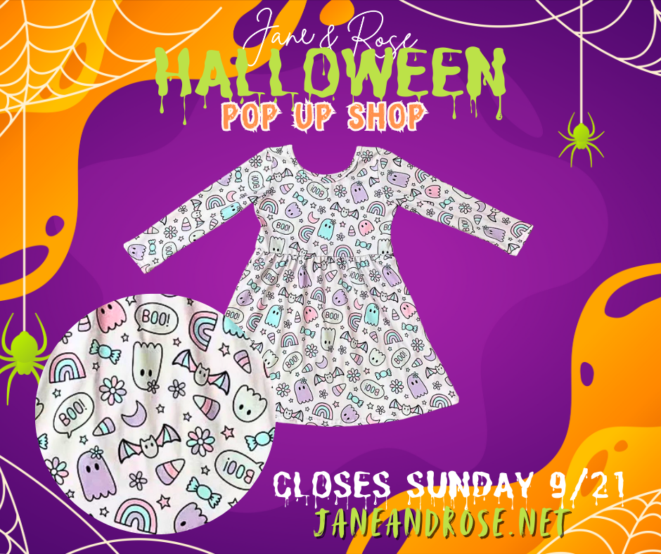 Long Sleeve House Dress | Treats!