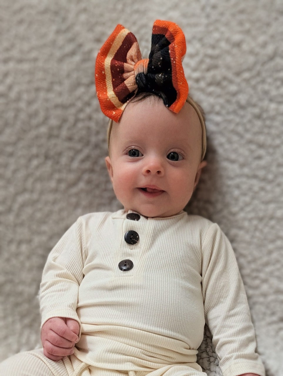 Stripe Bow | Russet Stripes