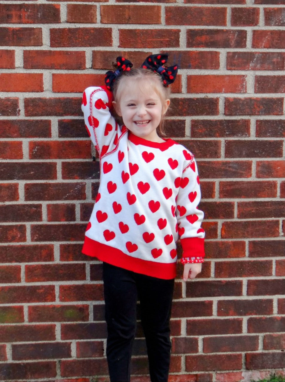 Valentines Bow | Queen of Hearts