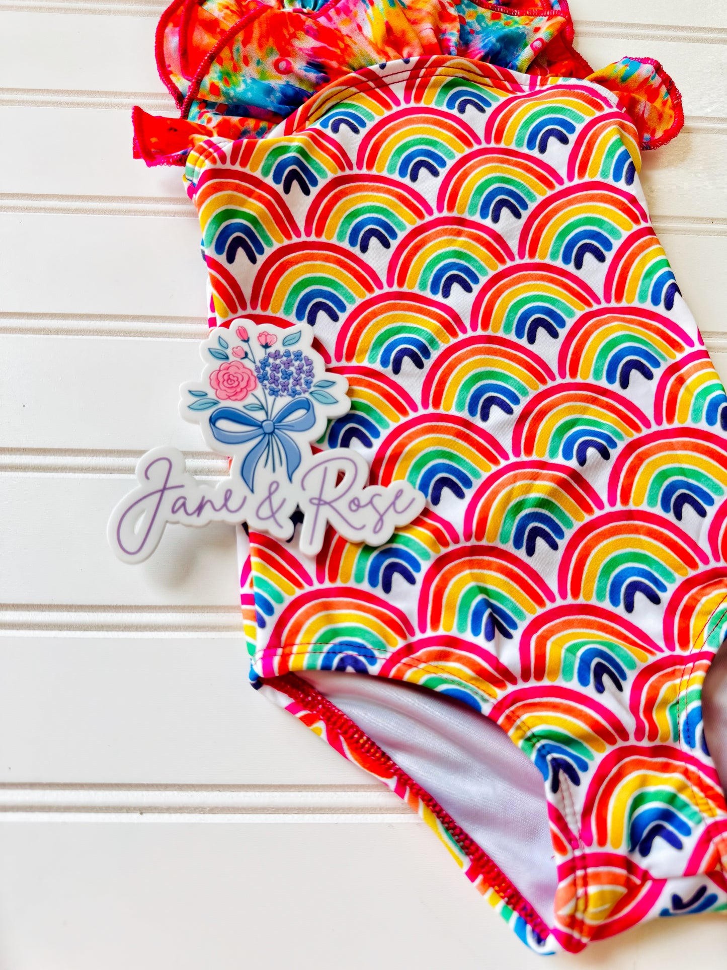One piece Swimsuit | Over the Rainbow