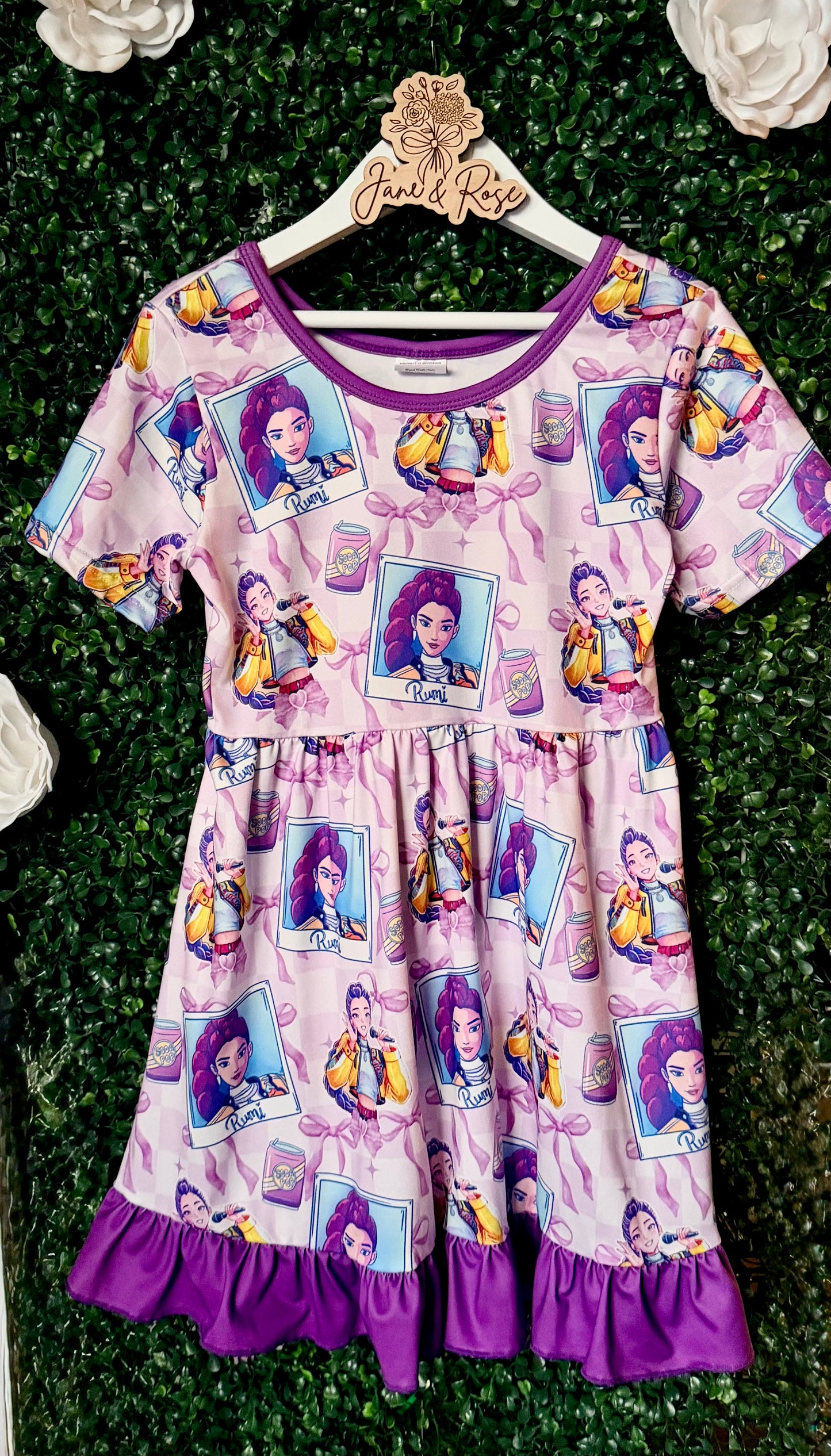 Short Sleeve Ruffle House Dress | Soda Pop