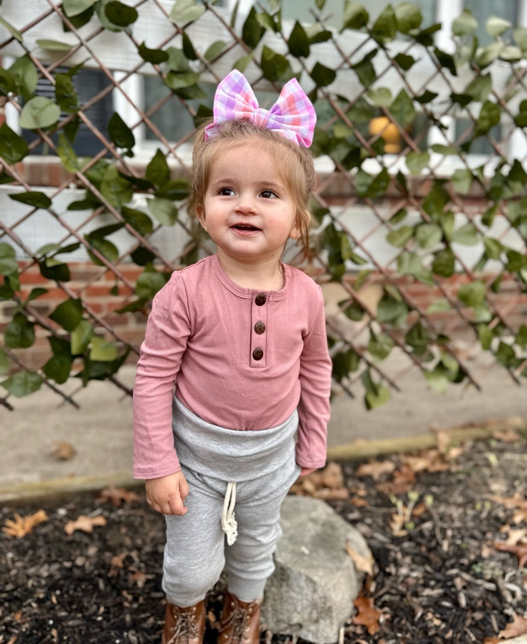 Plaid Bow | Indiana