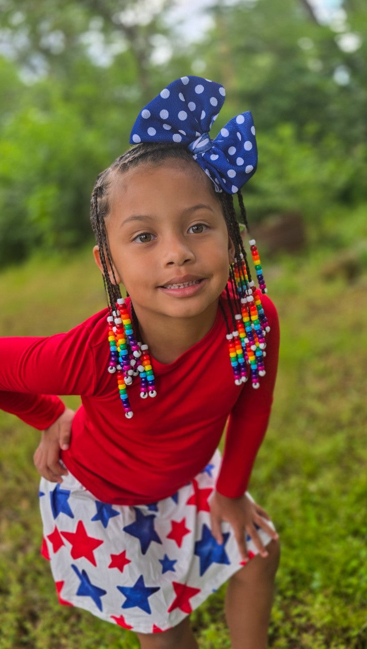 Patriotic Bow | Spotted Sapphire