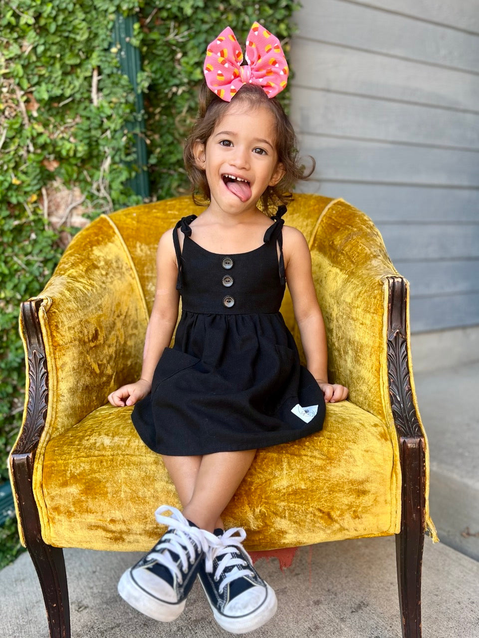 Halloween Bow | Candy Corn Queen