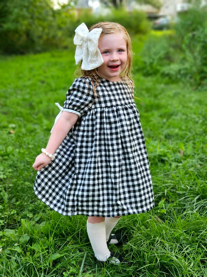 Flannel Plaid Babydoll Dress | Onyx & Ivory