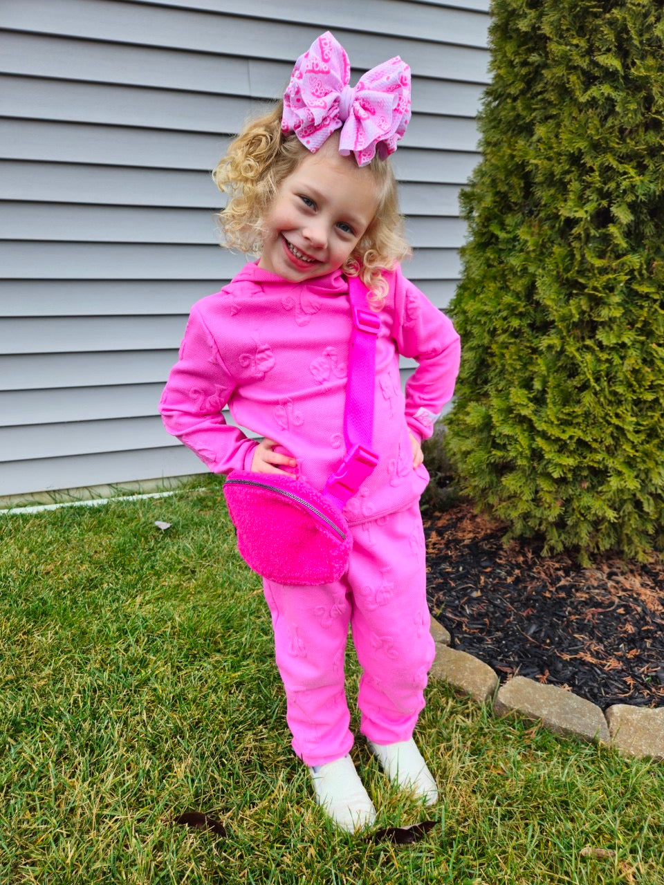 Belt Bag | Hot Pink Fuzz