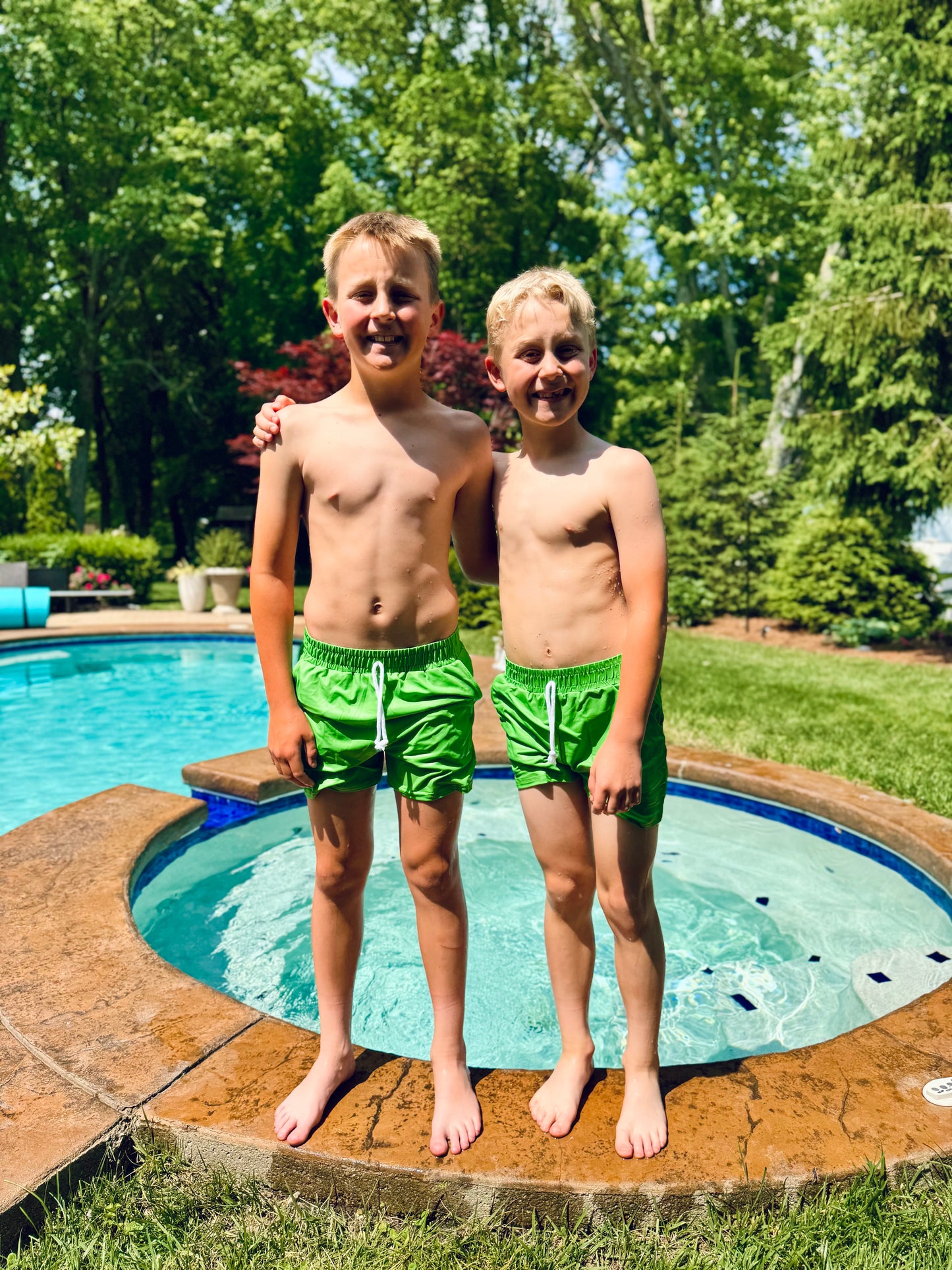 Trunk Swimsuit | Green Apple