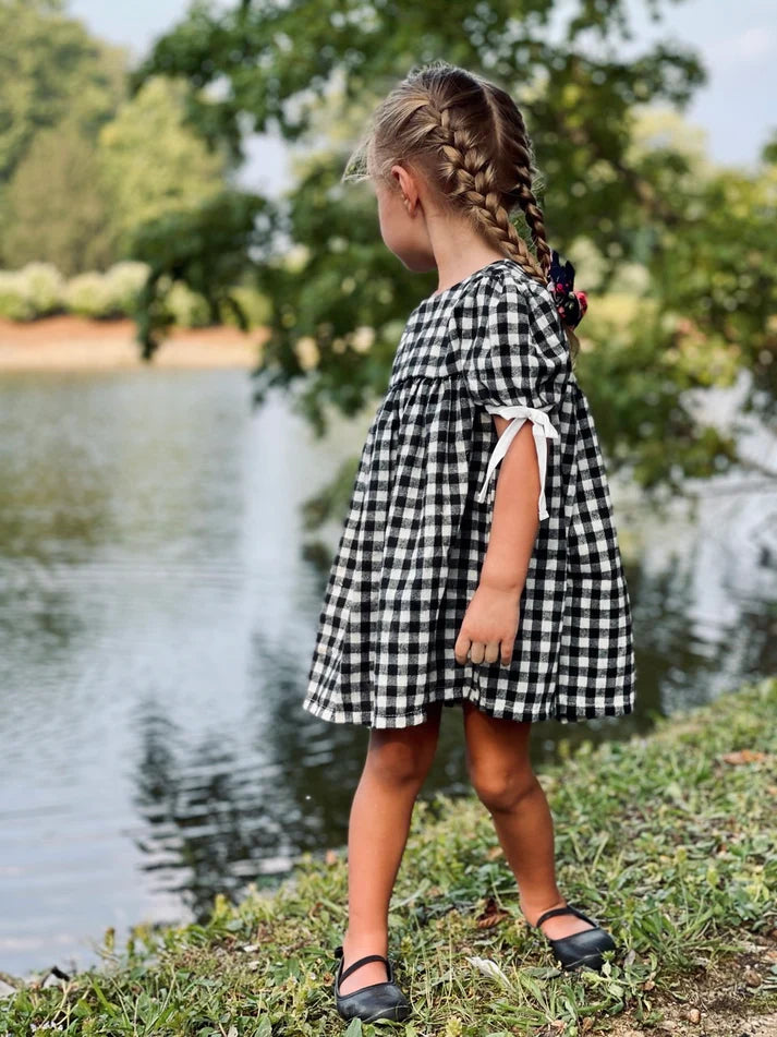 Flannel Plaid Babydoll Dress | Onyx & Ivory