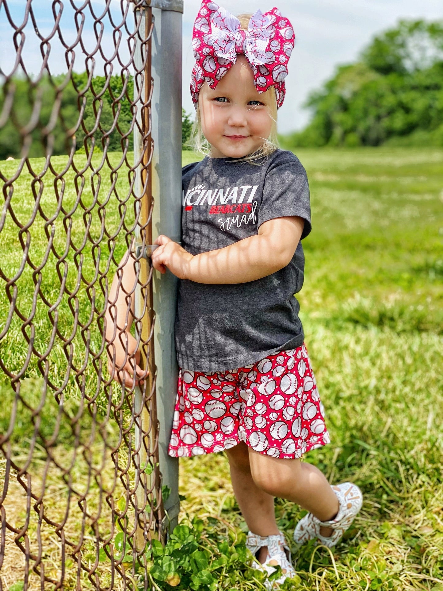 Baseball Bow | Play Ball & Batter Up Stacker