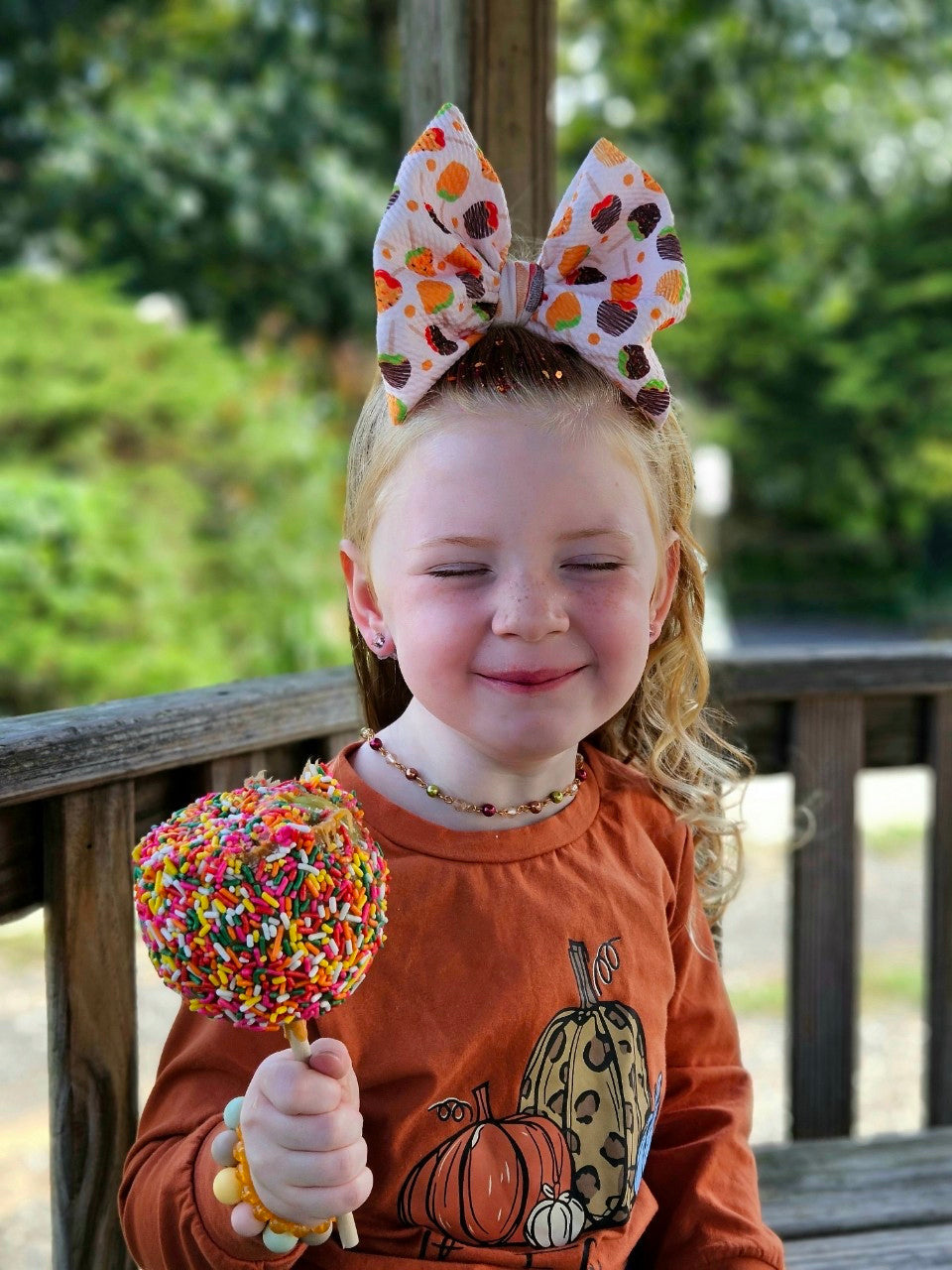 Fall Bow | Autumn Apples