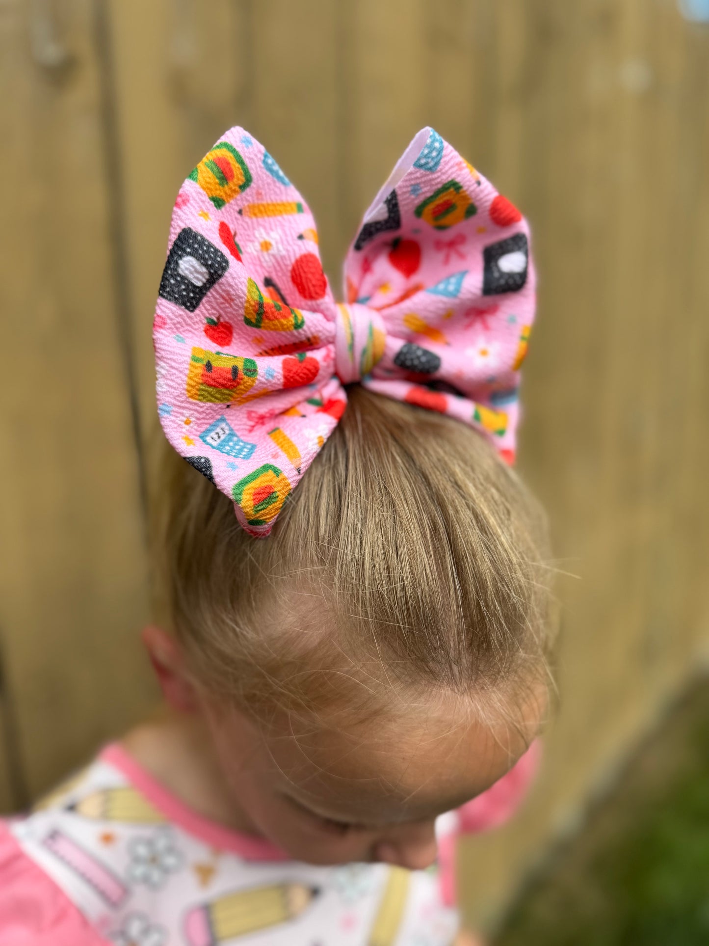 School Bow | Think Pink
