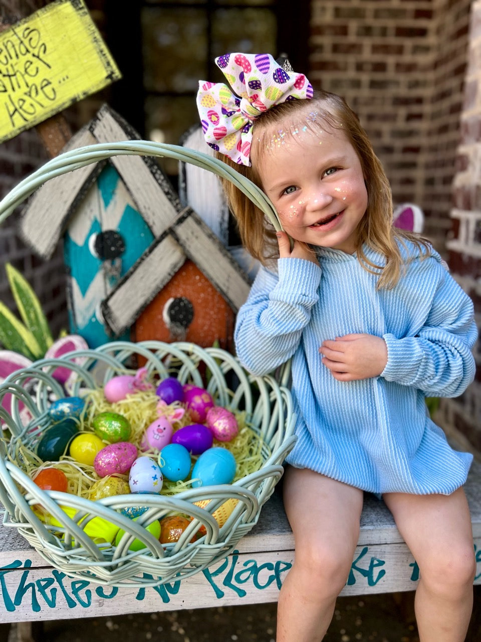 Easter Bow | Eggy Easter