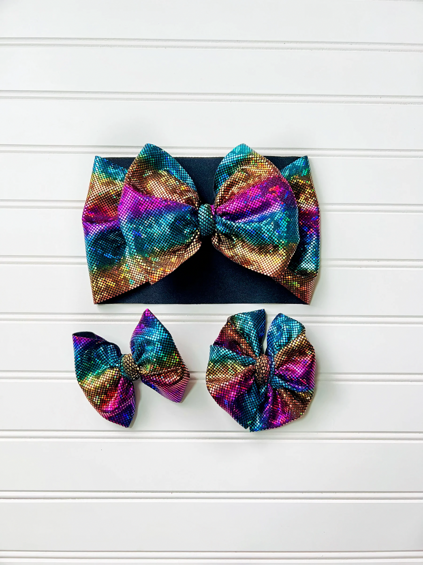 Shimmer Bow | Oil Slick