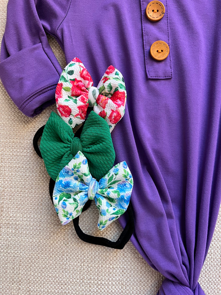 Bamboo Knotted Gown | Iris