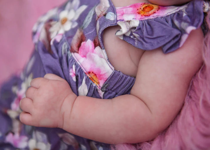 Bamboo Baby Romper | Belleflower