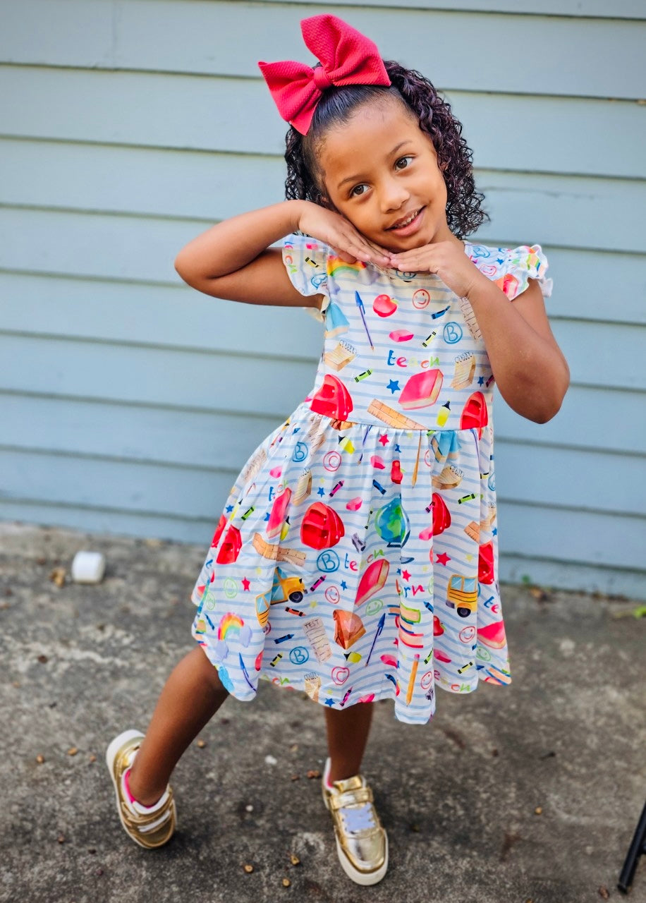 Ruffle House Dress | Doodle Days
