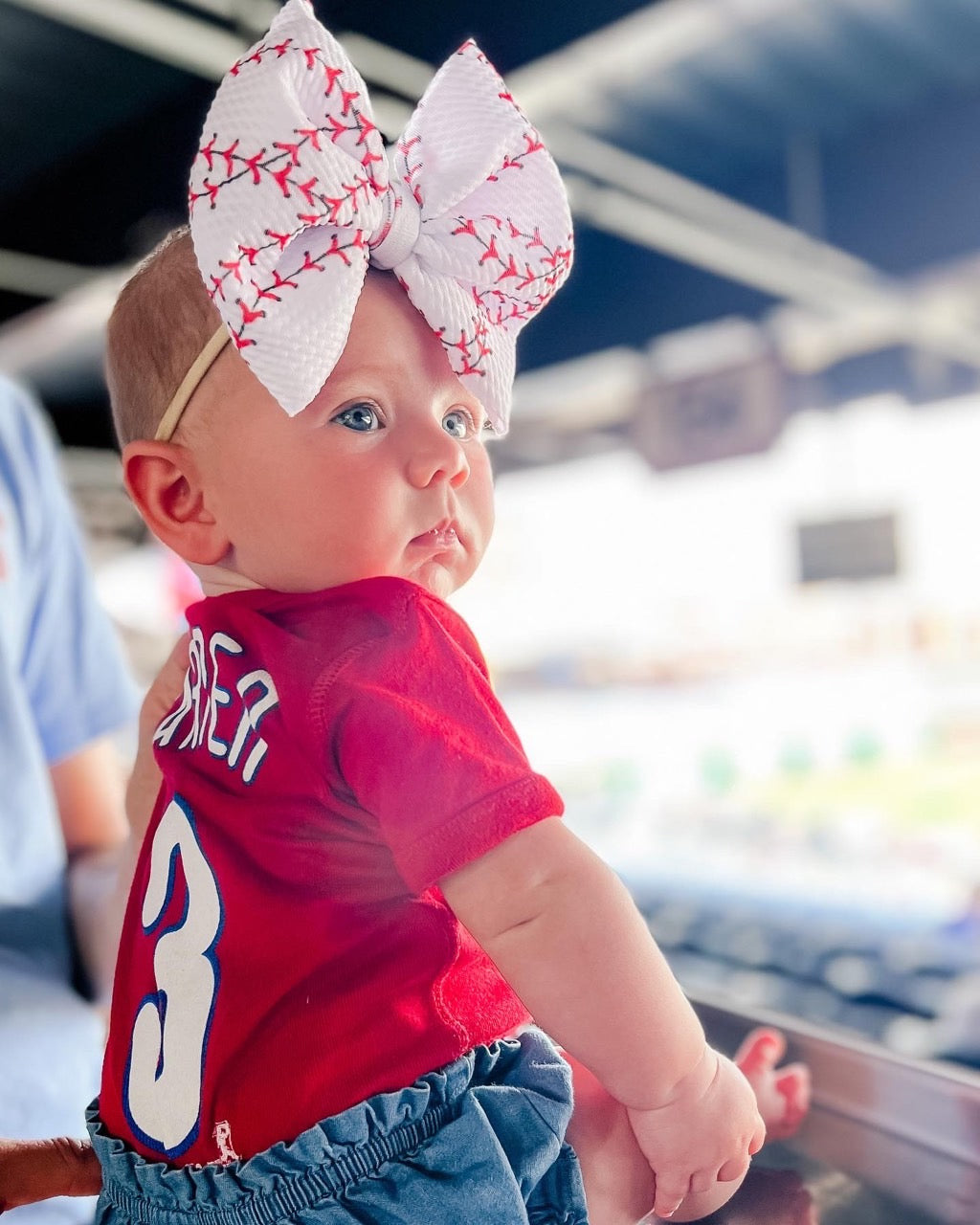 Baseball Bow | Batter Up