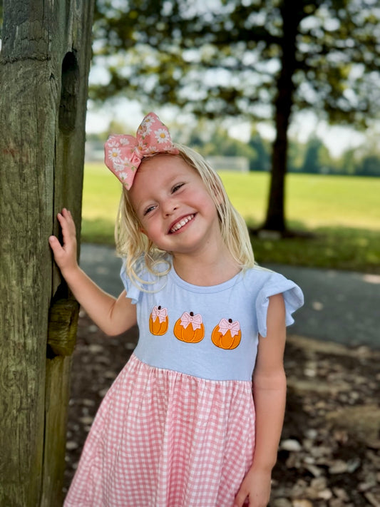 Embroidered Dress | Pumpkin Butter