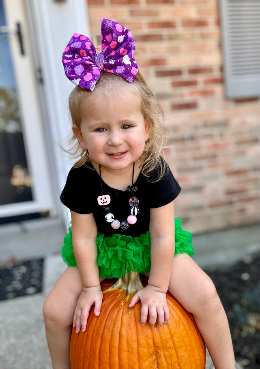 Halloween Bow | Purple Potion