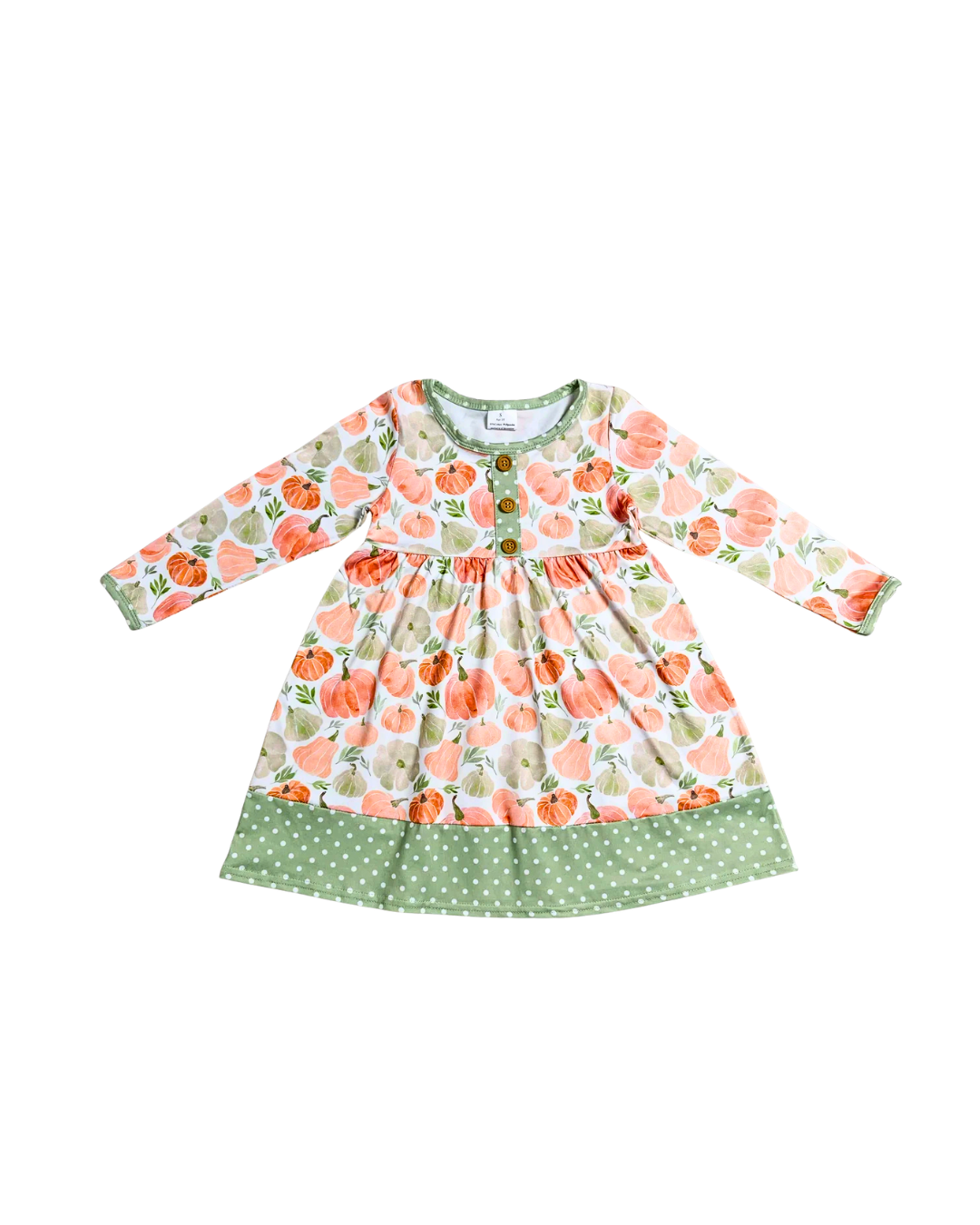Long Sleeve House Dress | F