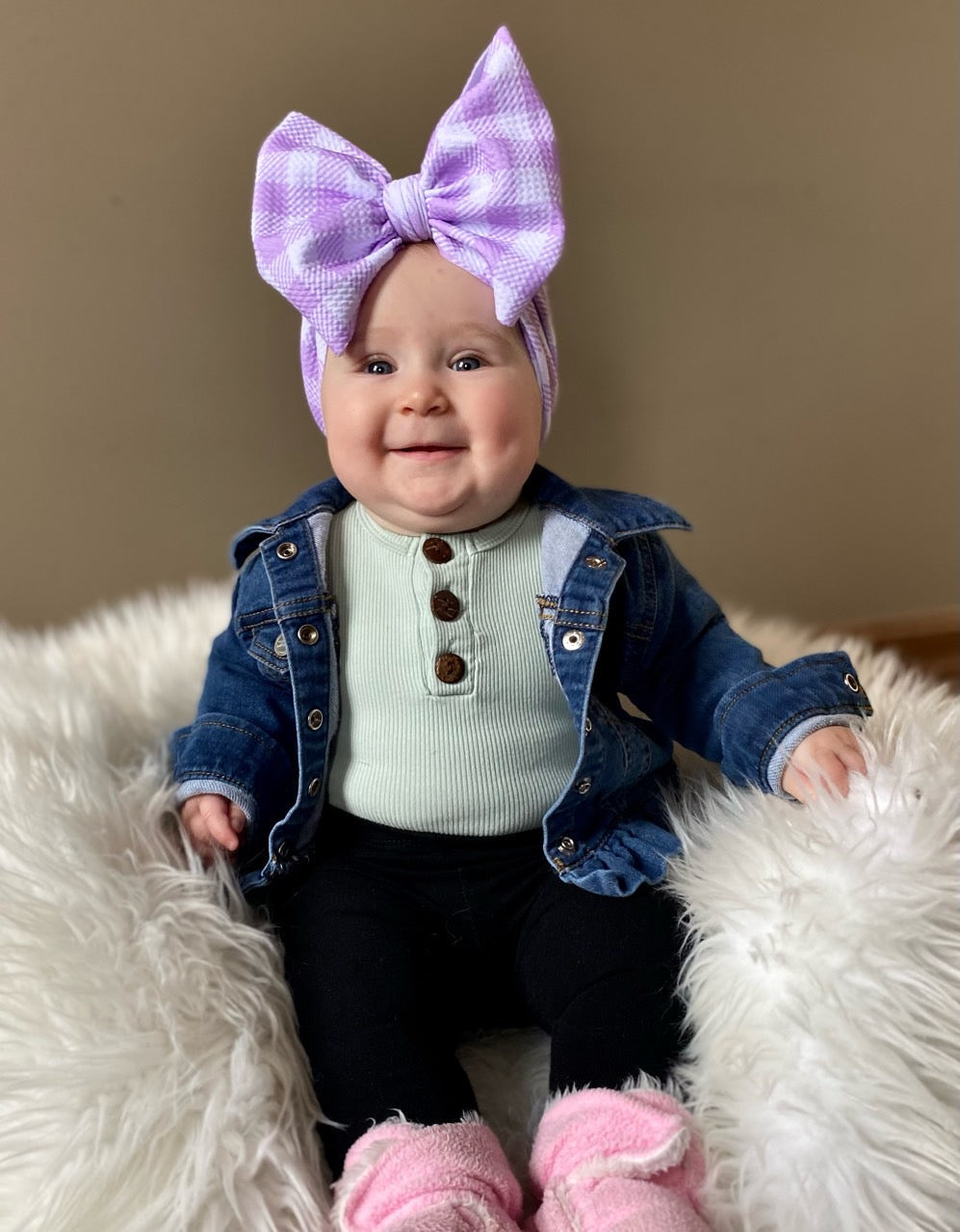 Plaid Bow | Louisiana