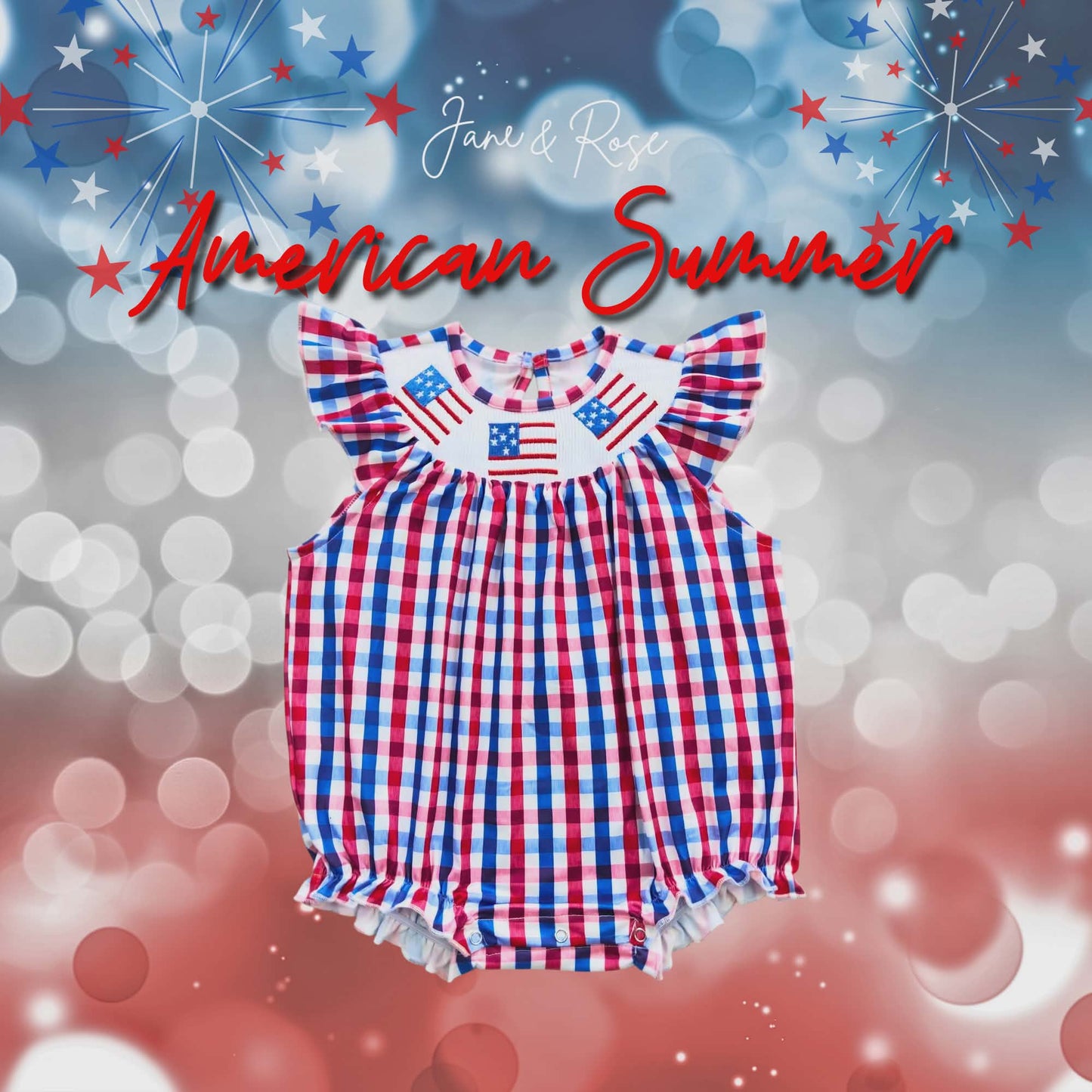 Vintage Little One Romper | Americana