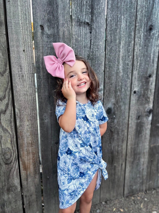 Solid Bow | Garden Rose