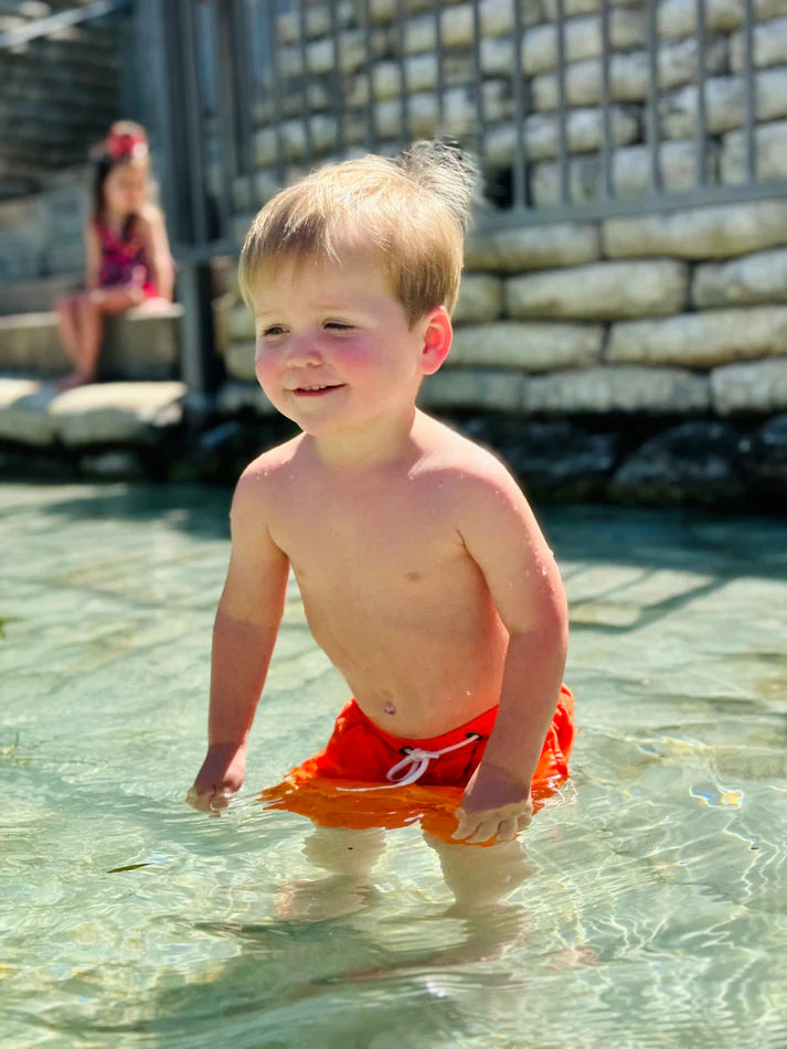 Trunk Swimsuit | Orange Soda Pop