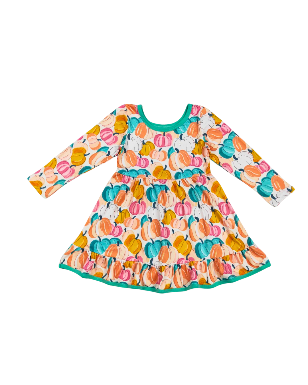 Ruffle Pumpkin Dress | D