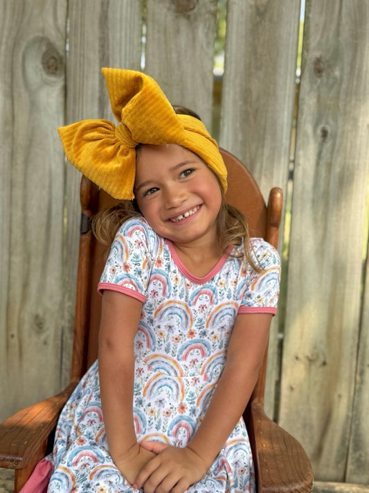 Velvet Headwrap | Amber