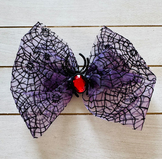 Halloween Bow | Tangled Web
