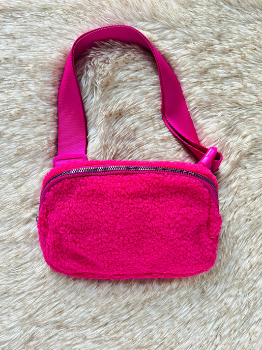 Belt Bag | Hot Pink Fuzz