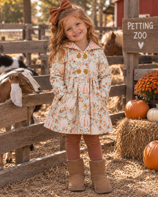 Hooded Petticoat | Caramel Cream