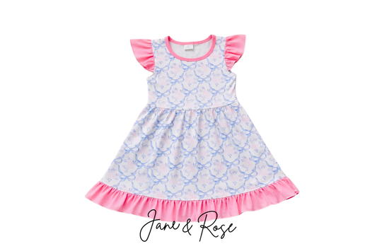 Ruffle Sleeve Dress | Bloom