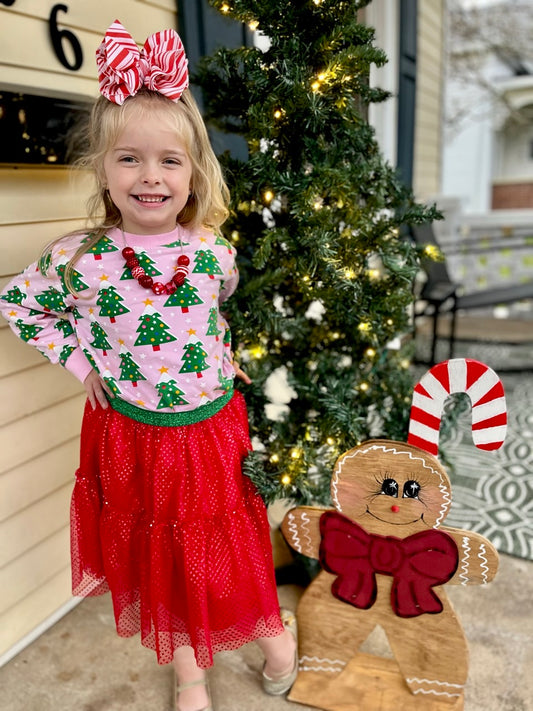 Christmas Bow | Peppermint Twist