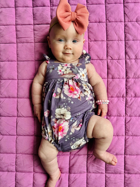 Bamboo Baby Romper | Belleflower