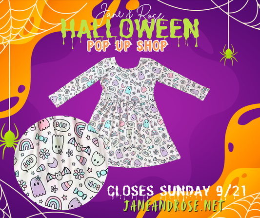 Long Sleeve House Dress | Treats!