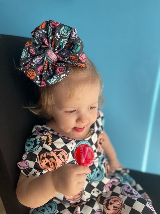 Halloween Bow | Buckets O' Candy