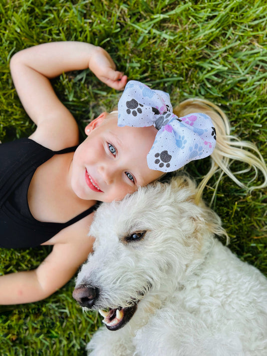 Print Bow | Puppy Love