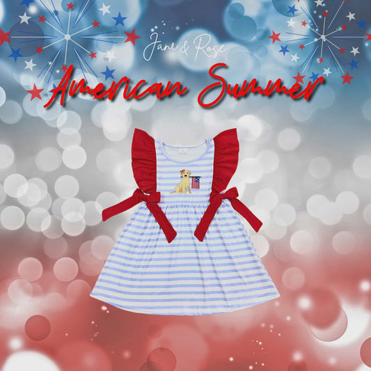 Ruffle Bow Dress | Dogs Days