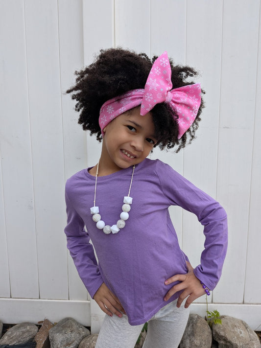 Headwrap | Blush Blizzard