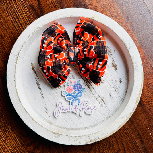 Football Bow | Bengal Pride