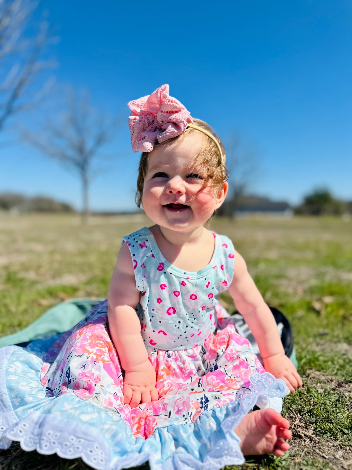 Floral Mix Dress | Garden Girl