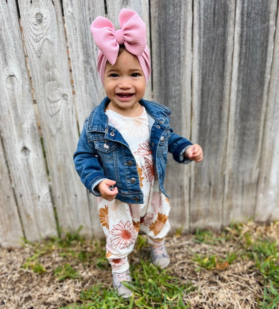 Solid Bow | Garden Rose
