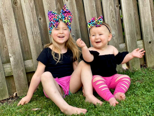 Animal Print Bow | Wild Child